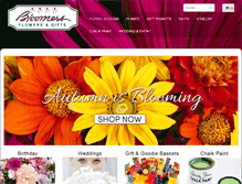 Tablet Screenshot of bloomersharlingen.com